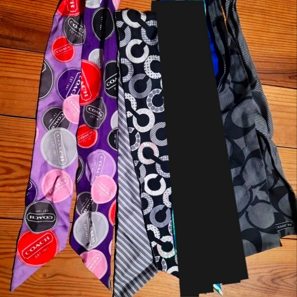 3 coach Ponytail scarfs - Picture 1 of 1